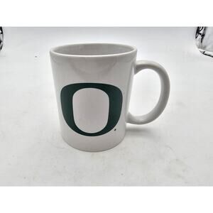 OREGON DUCKS Coffee Mug Cup 14 oz Green, White and Yellow Collegiate NCAA